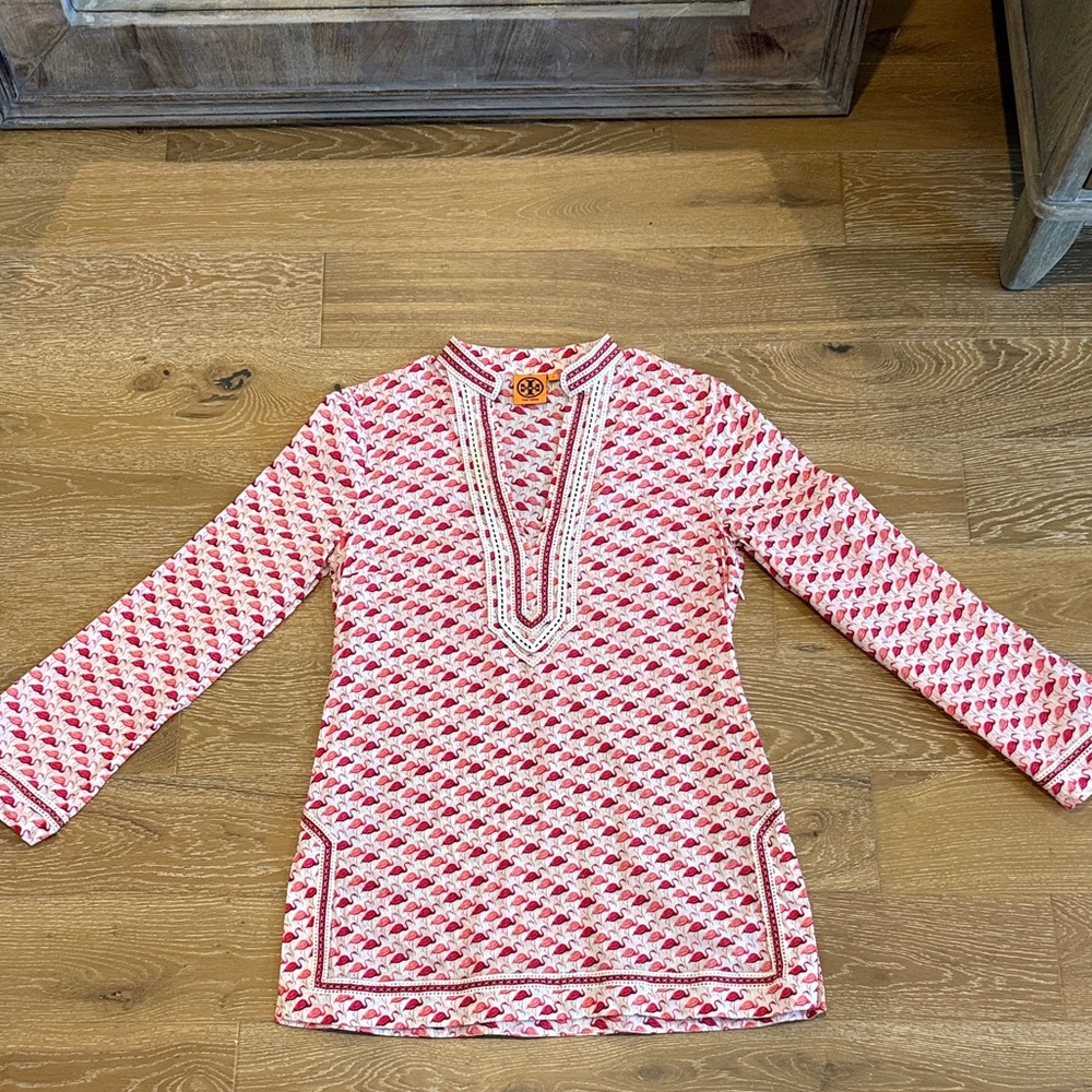 Tory Burch | Flamingo Tunic | Size 8